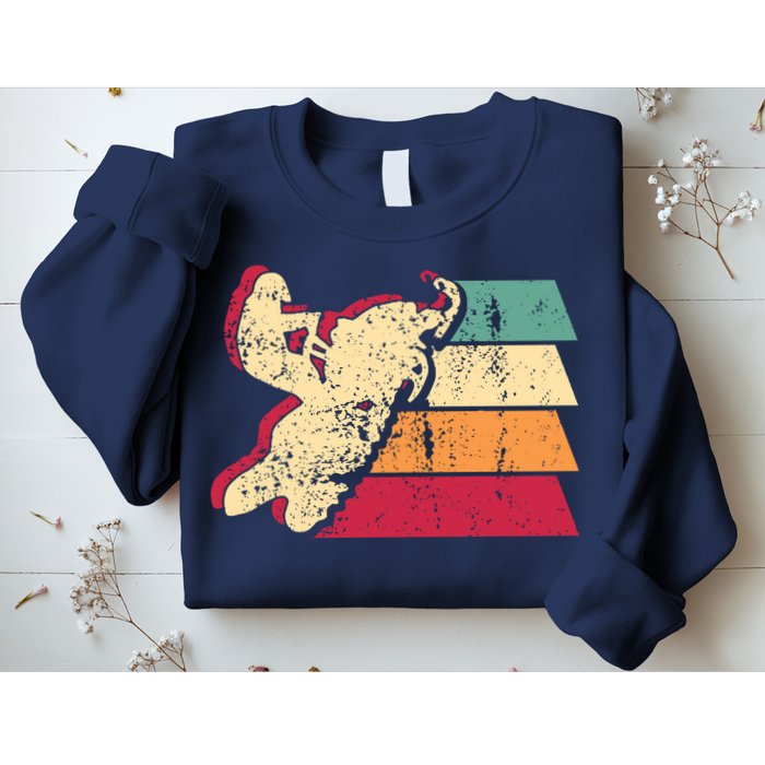 Snowmobiling Retro Vintage Sweatshirt
