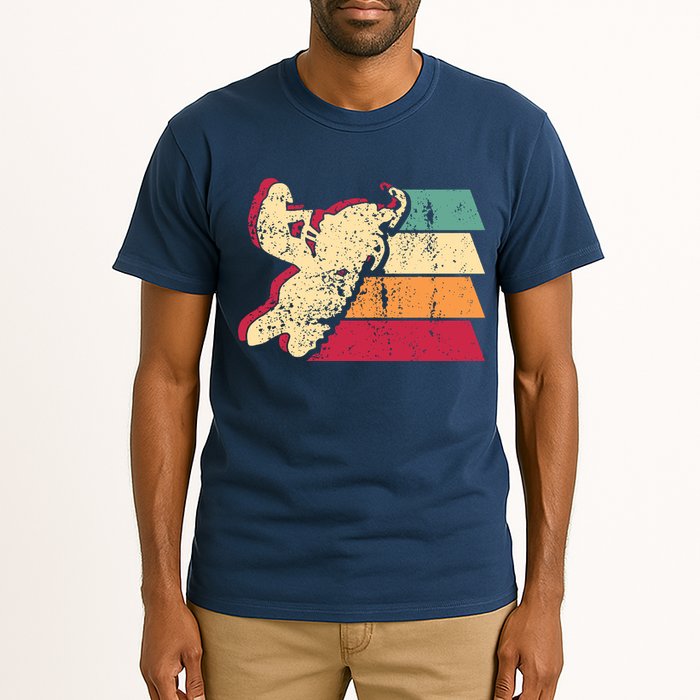 Snowmobiling Retro Vintage Tall T-Shirt