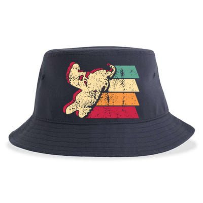 Snowmobiling Retro Vintage Sustainable Bucket Hat