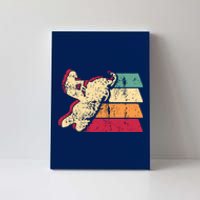 Snowmobiling Retro Vintage Canvas