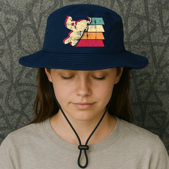 Snowmobiling Retro Vintage Bucket Hat