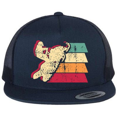 Snowmobiling Retro Vintage Flatbill Hat