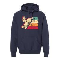 Snowmobiling Retro Vintage Premium Hoodie