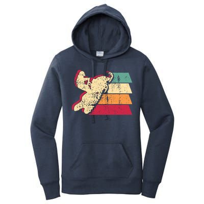 Snowmobiling Retro Vintage Women's Pullover Hoodie