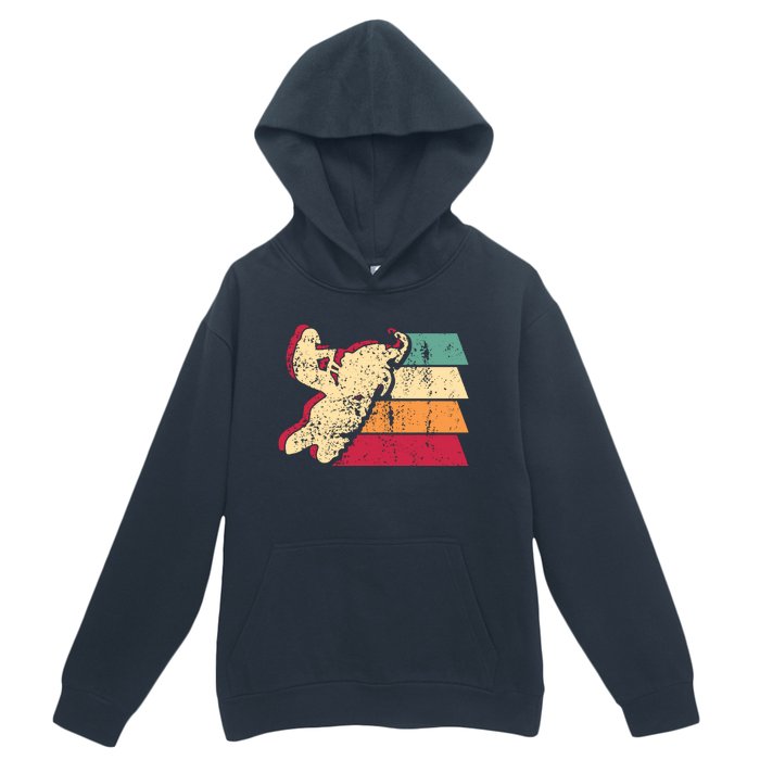 Snowmobiling Retro Vintage Urban Pullover Hoodie