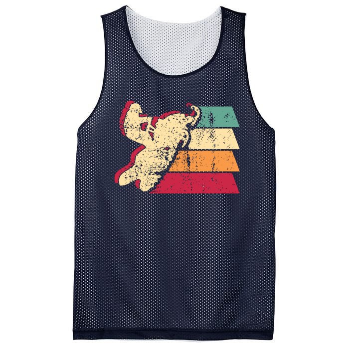 Snowmobiling Retro Vintage Mesh Reversible Basketball Jersey Tank