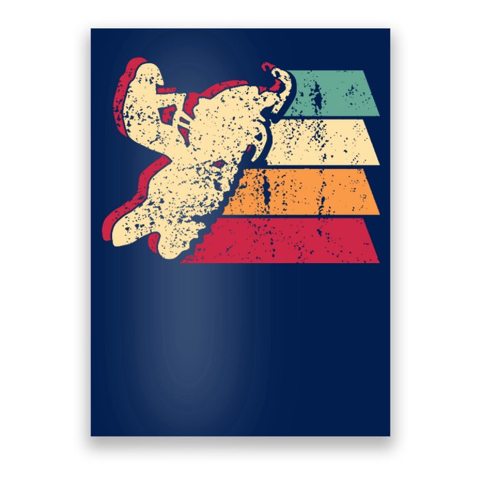 Snowmobiling Retro Vintage Poster