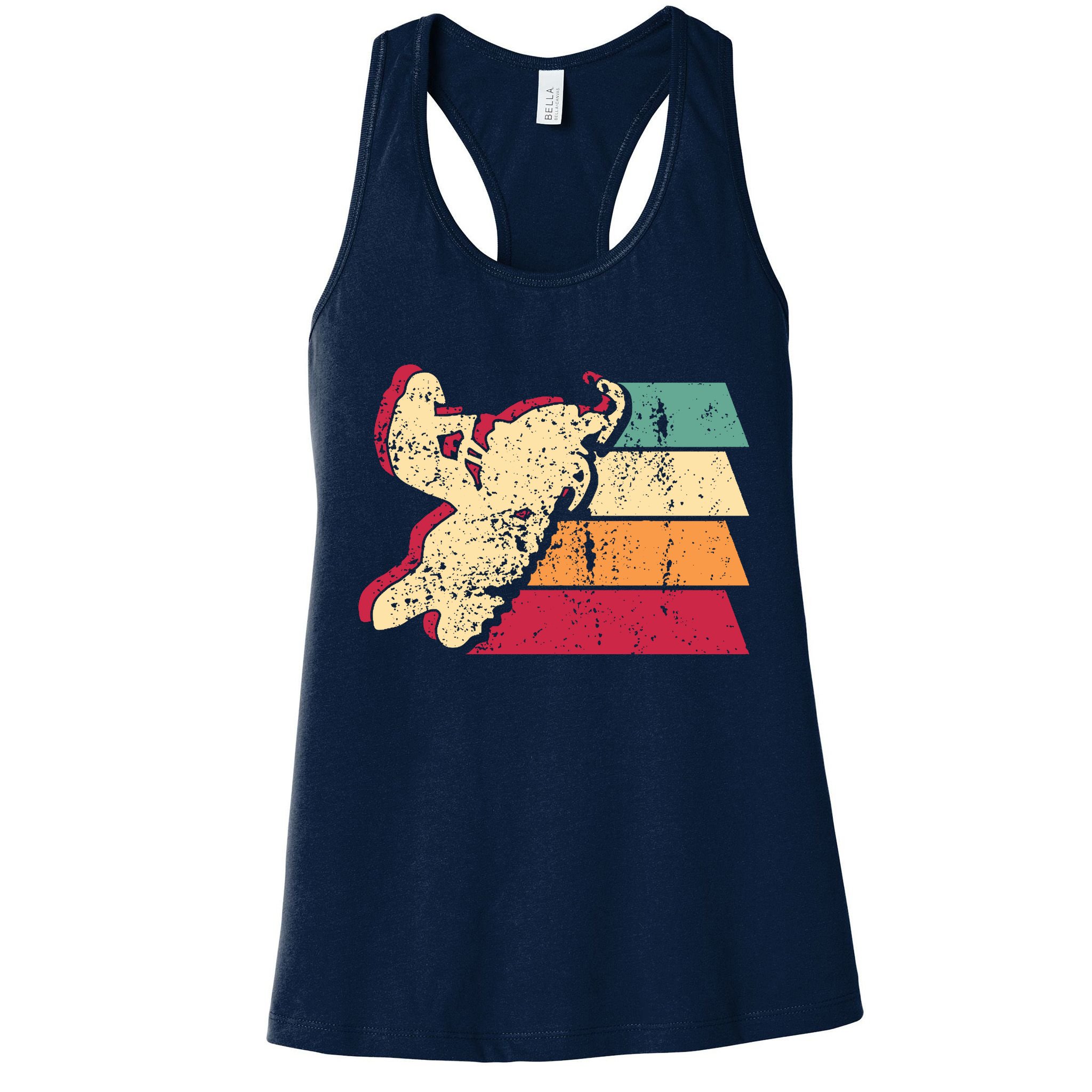 Snowmobiling Retro Vintage Womens Tank Top