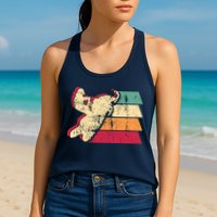 Snowmobiling Retro Vintage Womens Tank Top