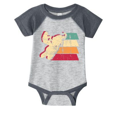 Snowmobiling Retro Vintage Infant Baby Jersey Bodysuit