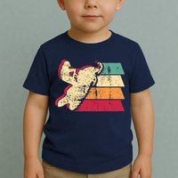 Snowmobiling Retro Vintage Toddler T-Shirt