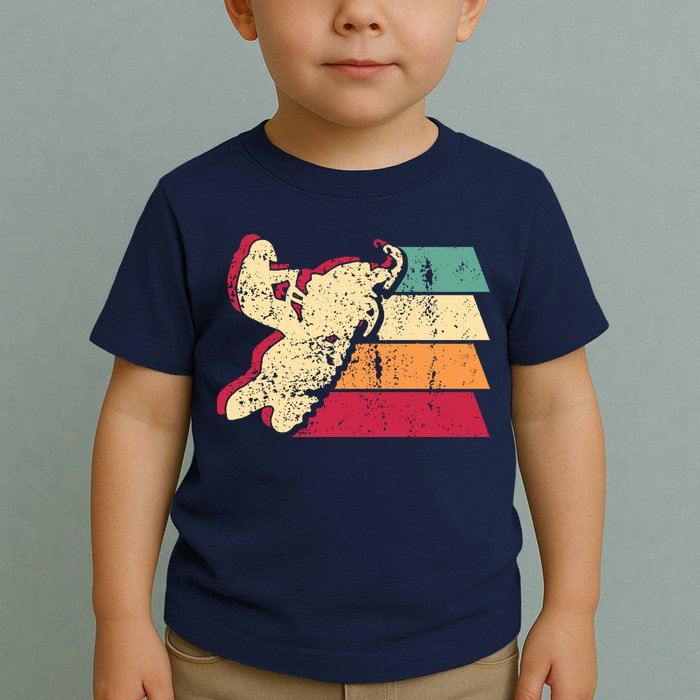 Snowmobiling Retro Vintage Toddler T-Shirt