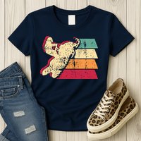 Snowmobiling Retro Vintage Womens T-Shirt