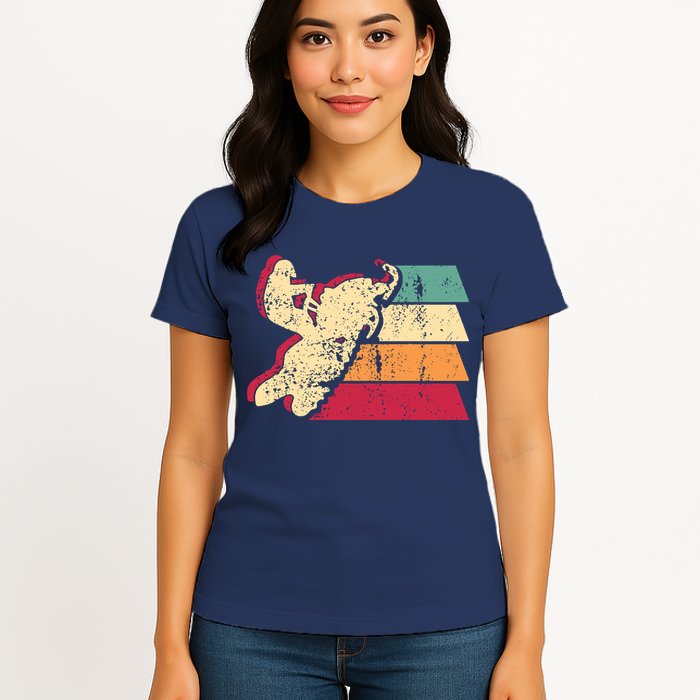 Snowmobiling Retro Vintage Womens T-Shirt