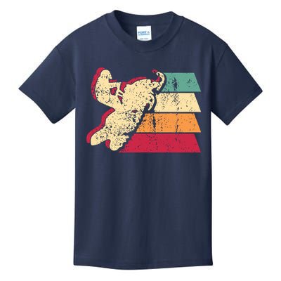 Snowmobiling Retro Vintage Kids T-Shirt