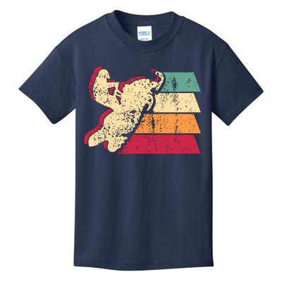 Snowmobiling Retro Vintage Kids T-Shirt