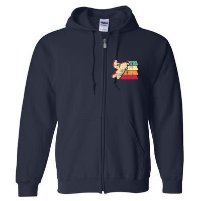 Snowmobiling Retro Vintage Full Zip Hoodie