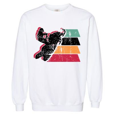 Snowmobiling Retro Vintage Garment-Dyed Sweatshirt