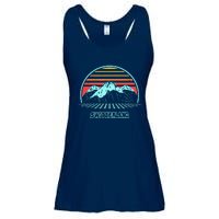 Switzerland Retro Vintage 80s Style Ladies Essential Flowy Tank