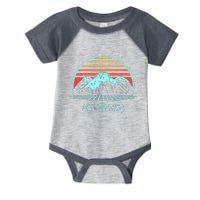 Switzerland Retro Vintage 80s Style Infant Baby Jersey Bodysuit