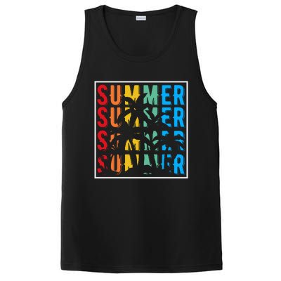 Summer Retro Vintage PosiCharge Competitor Tank