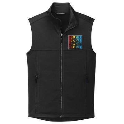 Summer Retro Vintage Collective Smooth Fleece Vest