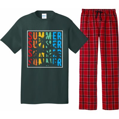 Summer Retro Vintage Pajama Set