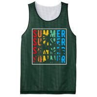 Summer Retro Vintage Mesh Reversible Basketball Jersey Tank