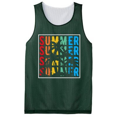 Summer Retro Vintage Mesh Reversible Basketball Jersey Tank