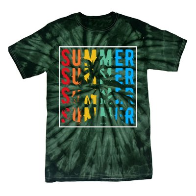 Summer Retro Vintage Tie-Dye T-Shirt