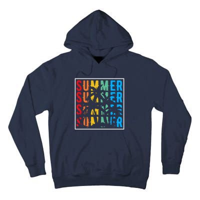 Summer Retro Vintage Tall Hoodie