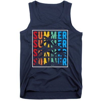 Summer Retro Vintage Tank Top