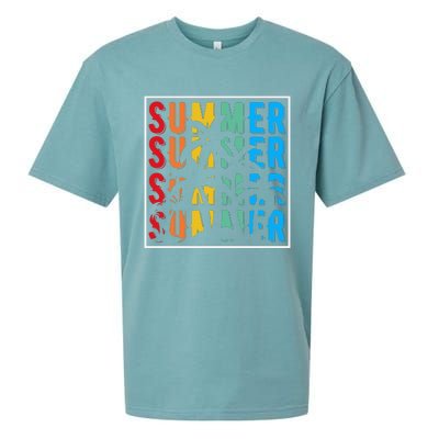 Summer Retro Vintage Sueded Cloud Jersey T-Shirt