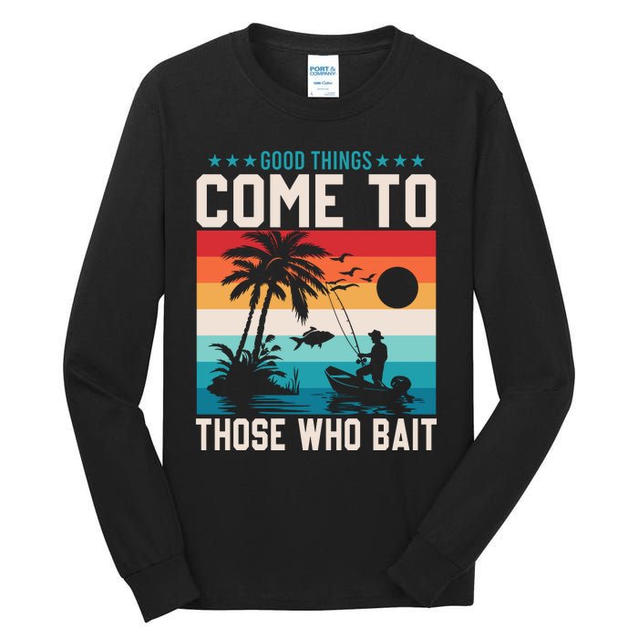 Summer Retro Vintage Graphic Tall Long Sleeve T-Shirt