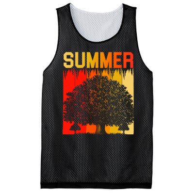 Summer Retro Vintage Mesh Reversible Basketball Jersey Tank