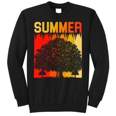 Summer Retro Vintage Tall Sweatshirt