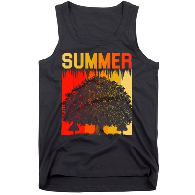 Summer Retro Vintage Tank Top