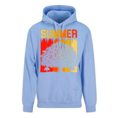 Summer Retro Vintage Unisex Surf Hoodie