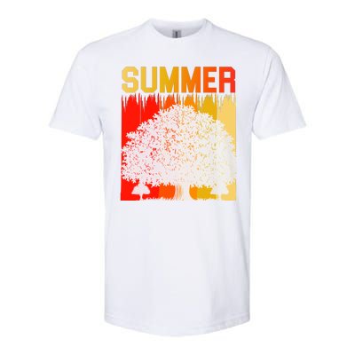 Summer Retro Vintage Softstyle® CVC T-Shirt