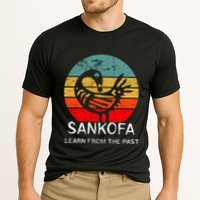 Sankofa Retro Vintage Learn From The Past African Bird Performance Shirt