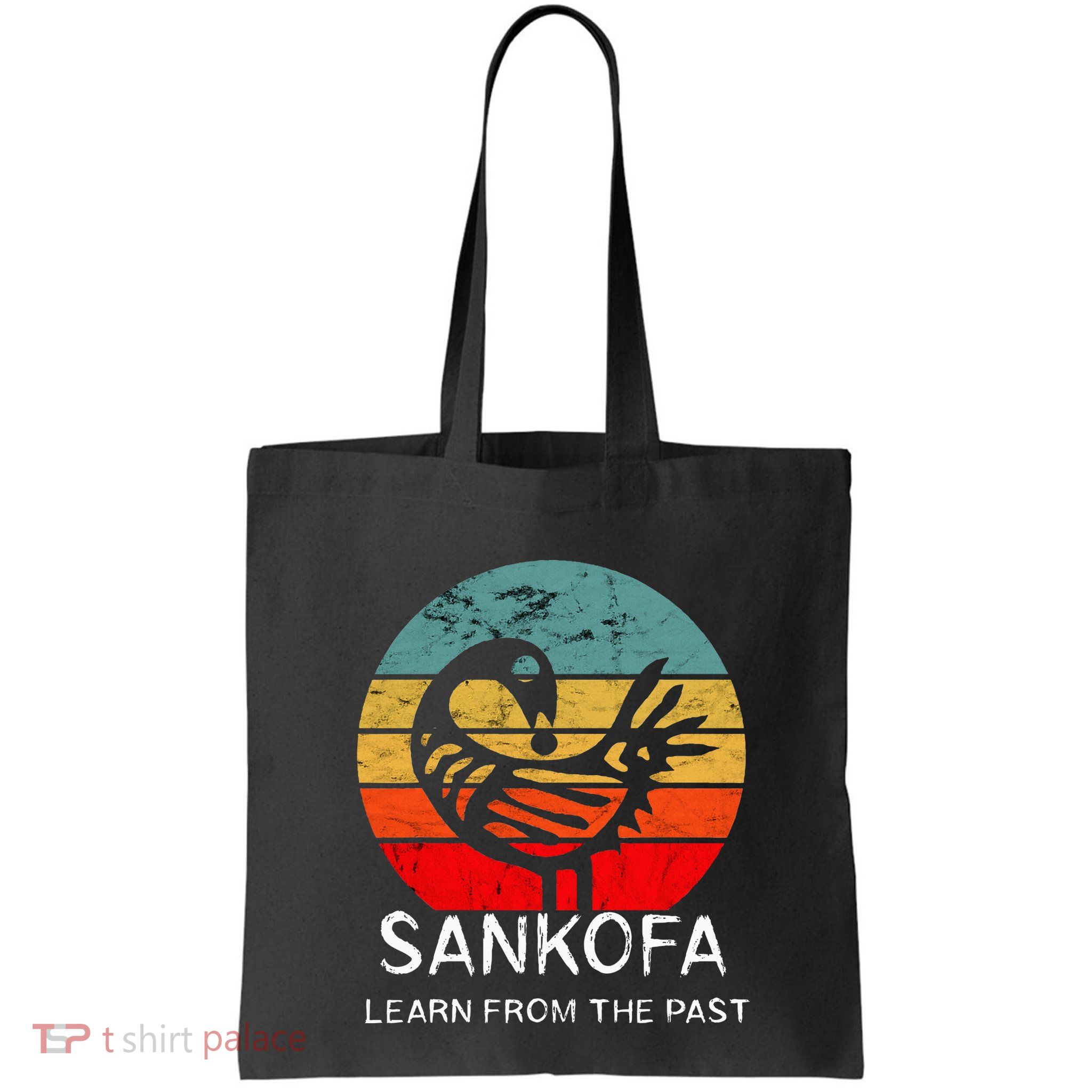 Sankofa Retro Vintage Learn From The Past African Bird Bag