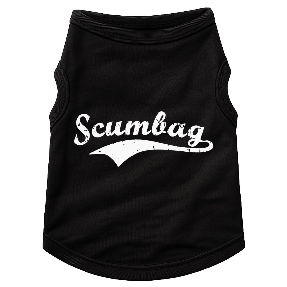 Scumbag Retro Vintage Scum Bag Swoosh Doggie Tank