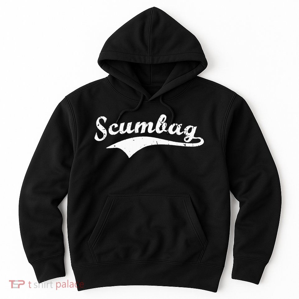 Scumbag Retro Vintage Scum Bag Swoosh Hoodie