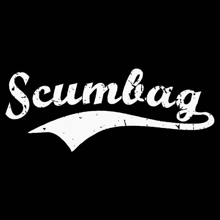 Scumbag Retro Vintage Scum Bag Swoosh Full-Length Apron With Pockets