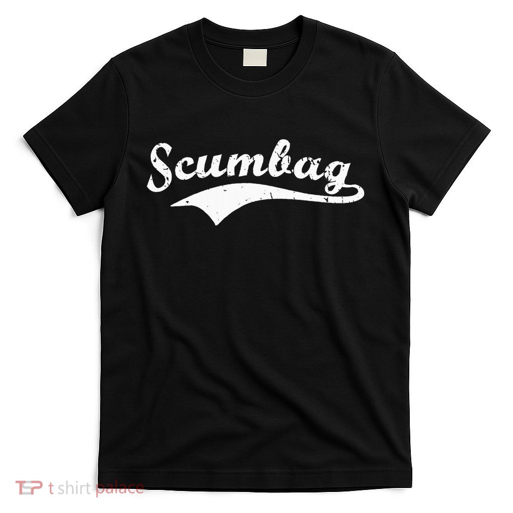 Scumbag Retro Vintage Scum Bag Swoosh T-Shirt