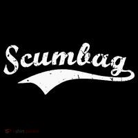 Scumbag Retro Vintage Scum Bag Swoosh Button