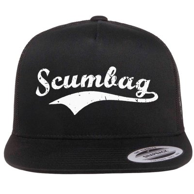 Scumbag Retro Vintage Scum Bag Swoosh Flatbill Hat