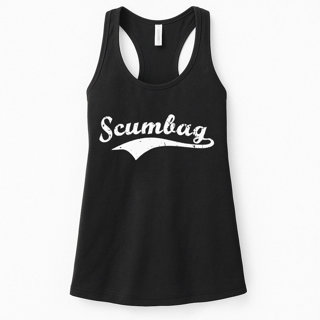 Scumbag Retro Vintage Scum Bag Swoosh Womens Tank Top