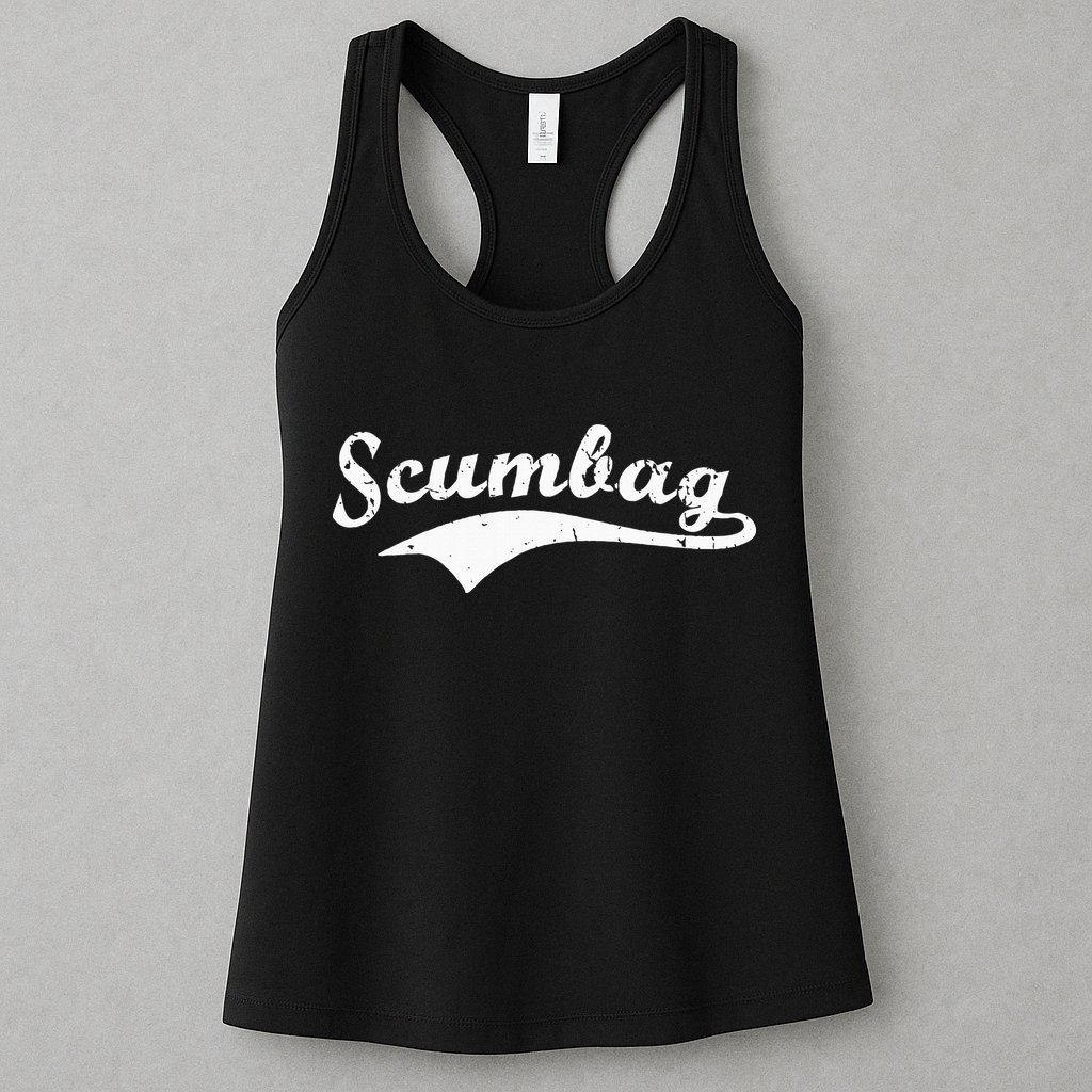 Scumbag Retro Vintage Scum Bag Swoosh Womens Tank Top