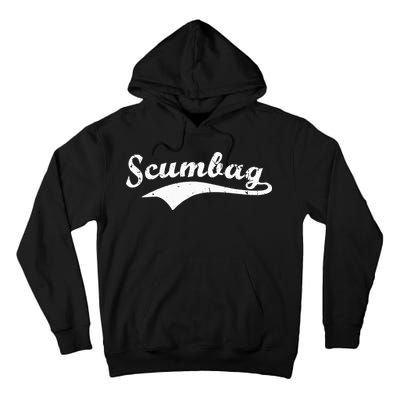 Scumbag Retro Vintage Scum Bag Swoosh Tall Hoodie